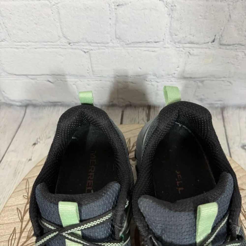 Merrell Flex Connect Hiking Trail Shoes Womens 9 Gray Green Outdoor Walking
